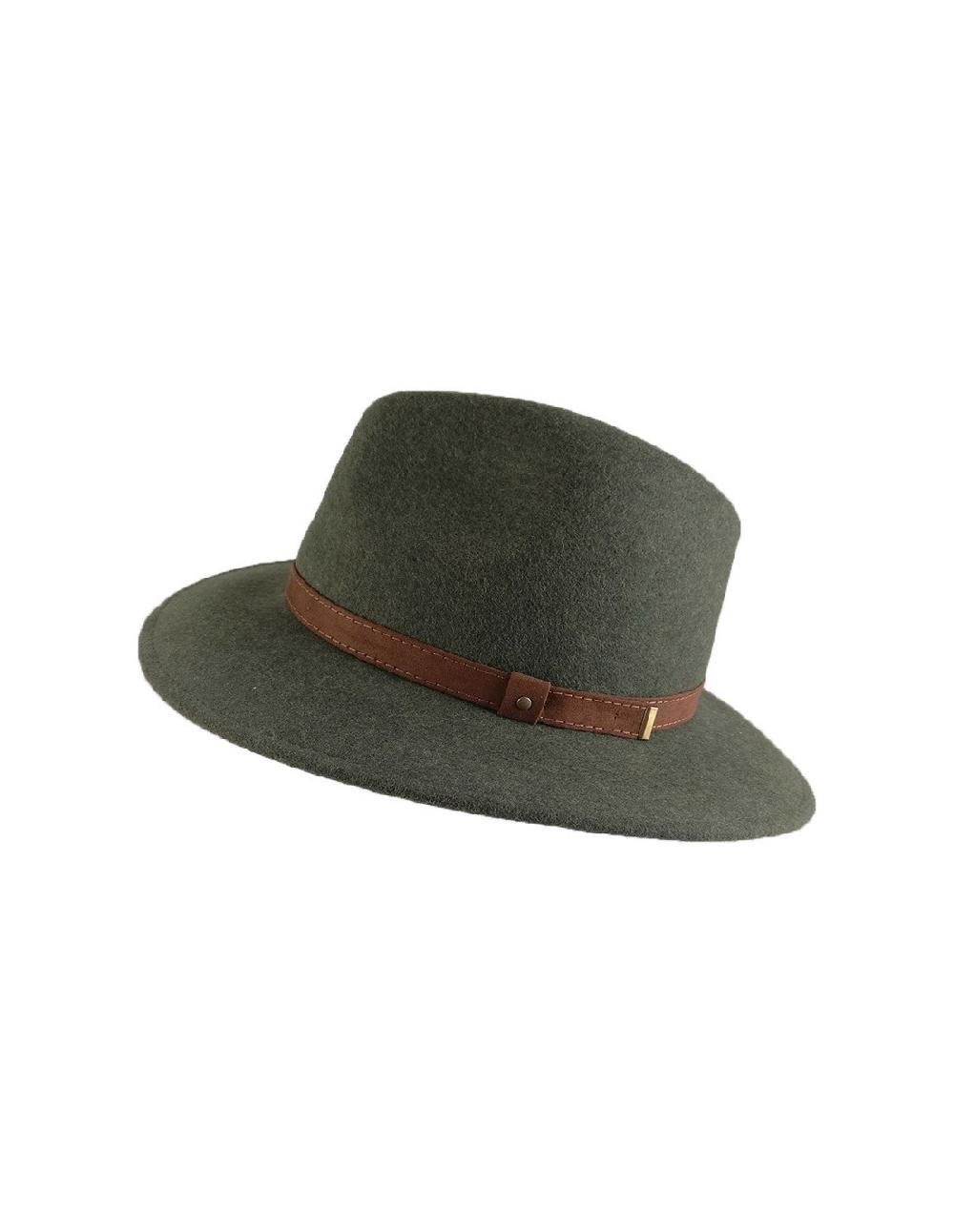 sombreros albero Sombrero Crushable Indy Loden Tienda de fábrica