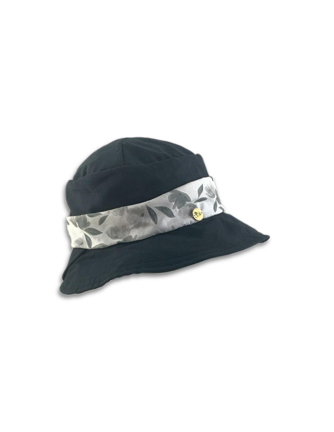 sombreros albero Sombrero Naoko Negro Rebajas de fábrica