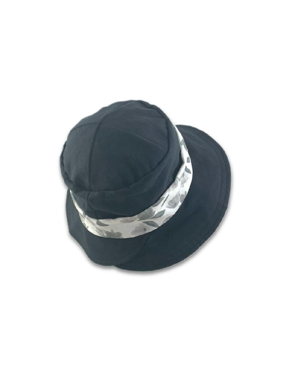 sombreros albero Sombrero Naoko Negro Rebajas de fábrica
