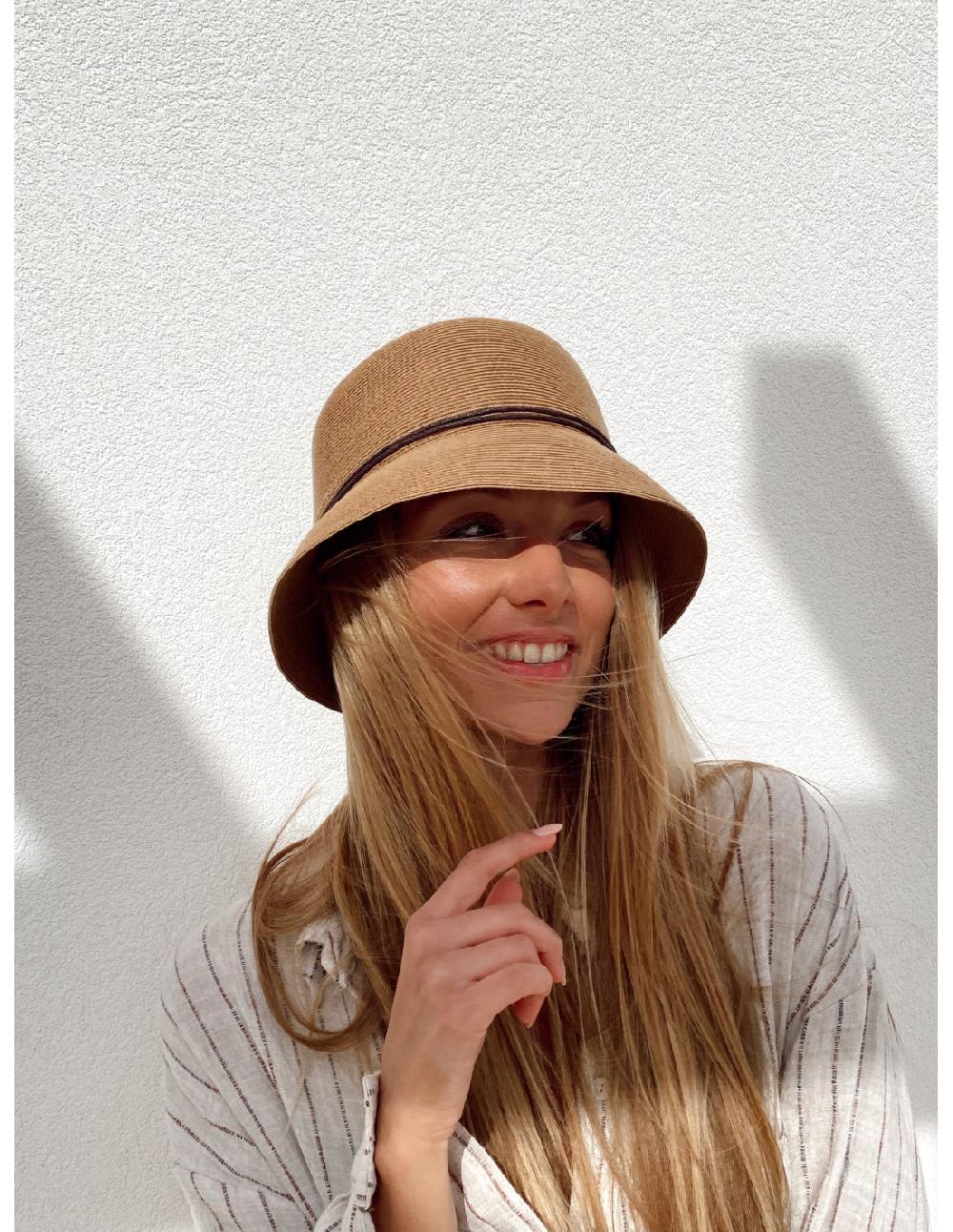 sombreros albero Sombrero Bucket Gimena Camel de Bronté Envío gratis
