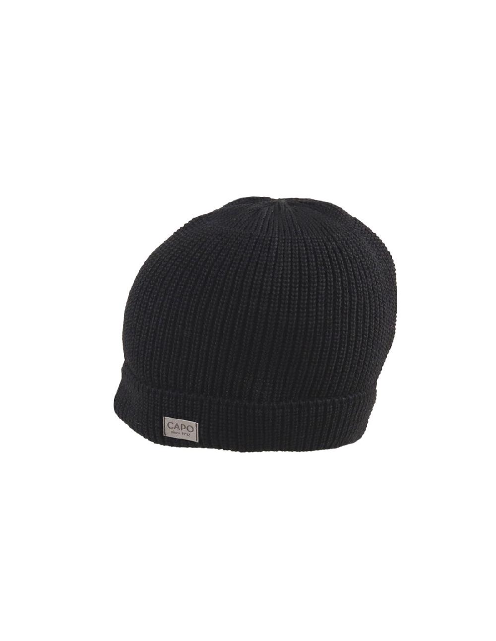sombreros albero Gorro Pull On Wool Cap Negro Descuento