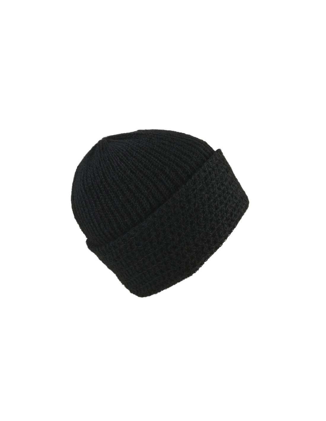 sombreros albero Gorro Pull On Laurali Negro Últimos 3 días