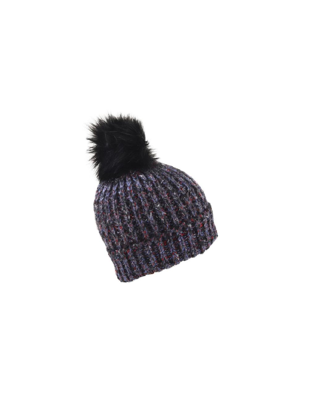 sombreros albero Gorro Pull On Grammy Negro Superdescuento