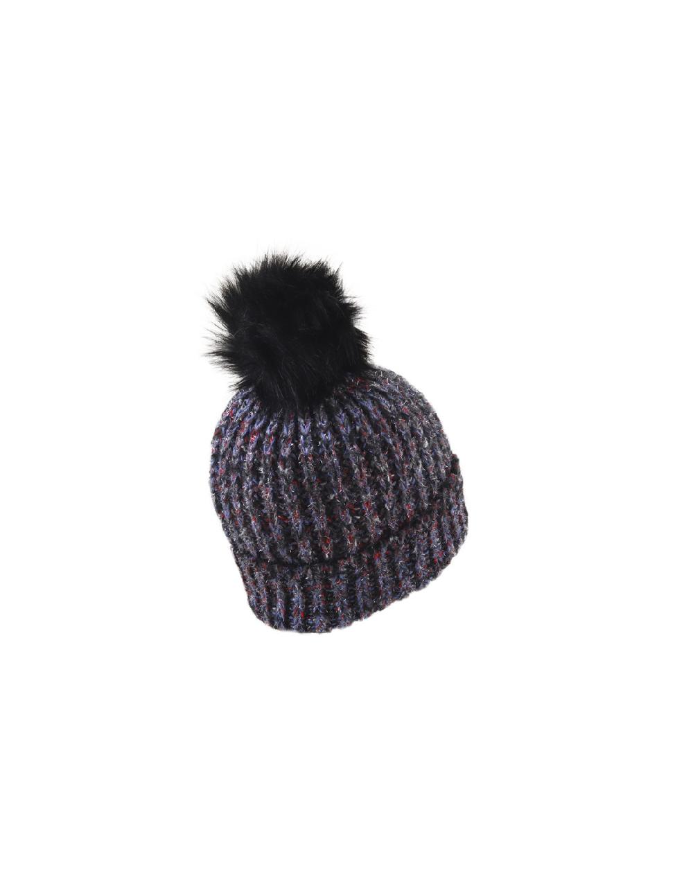 sombreros albero Gorro Pull On Grammy Negro Superdescuento