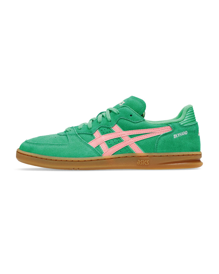 system action Zapatilla Asics verde y rosa Skyhand OG Tienda de fábrica