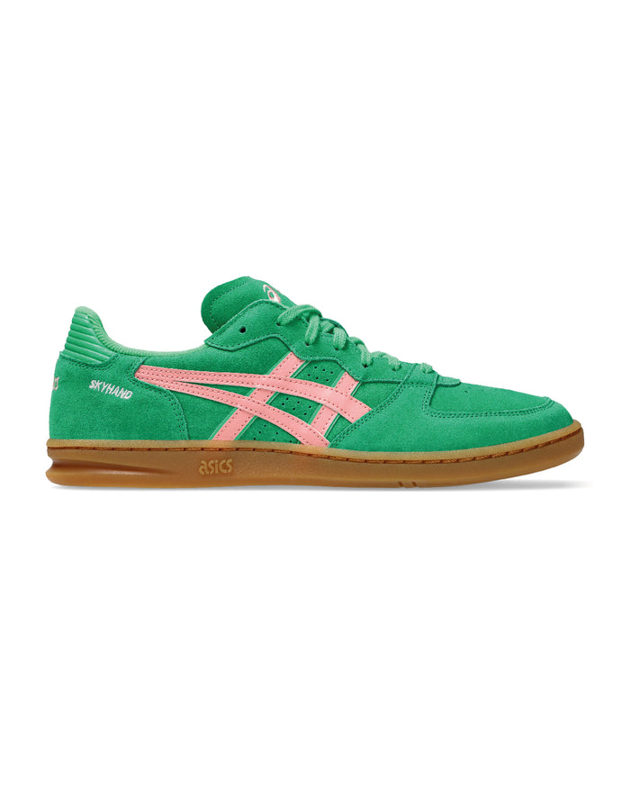 system action Zapatilla Asics verde y rosa Skyhand OG Tienda de fábrica