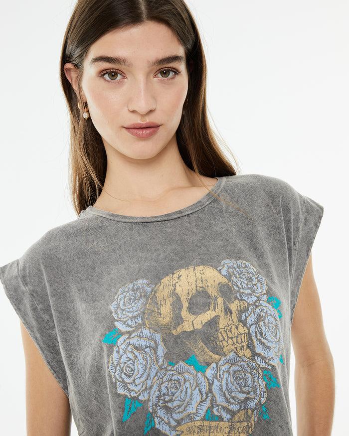 system action Camiseta posicional calavera sin mangas Rebajas