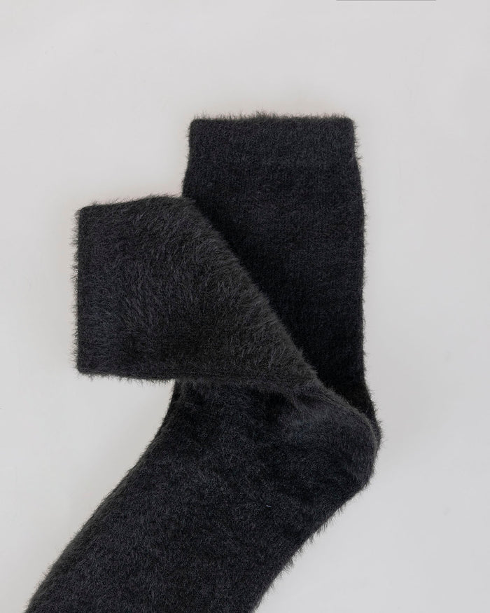 system action Calcetines de pelo gris oscuro Tienda de fábrica