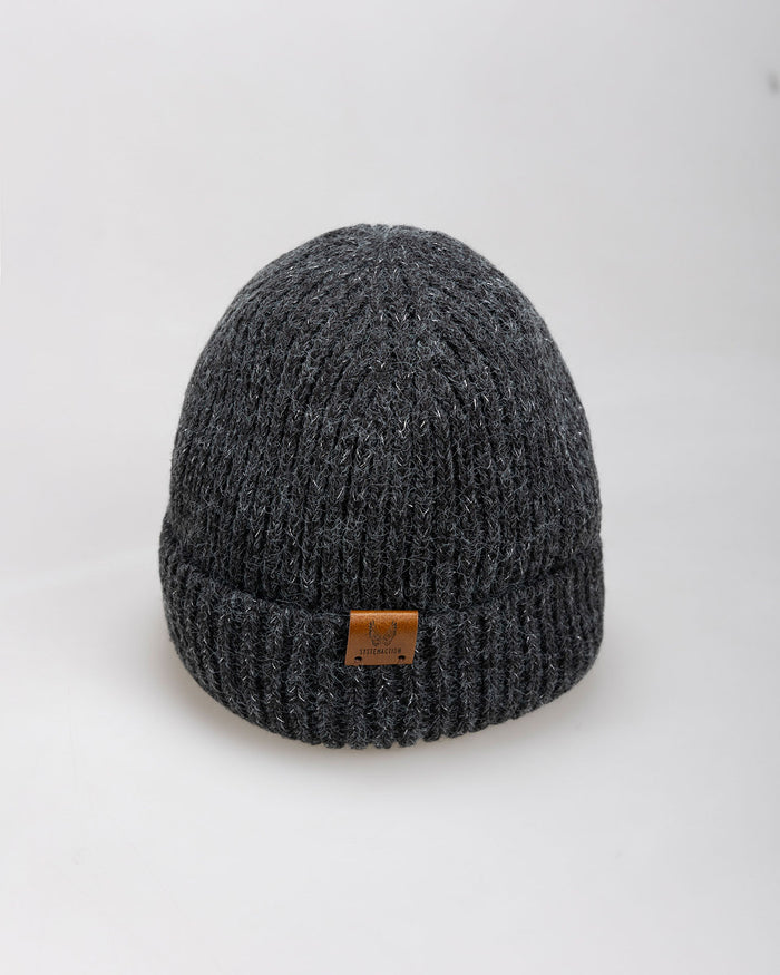 system action Gorro de punto con aranés acabado vuelta girada Oferta especial de fábrica