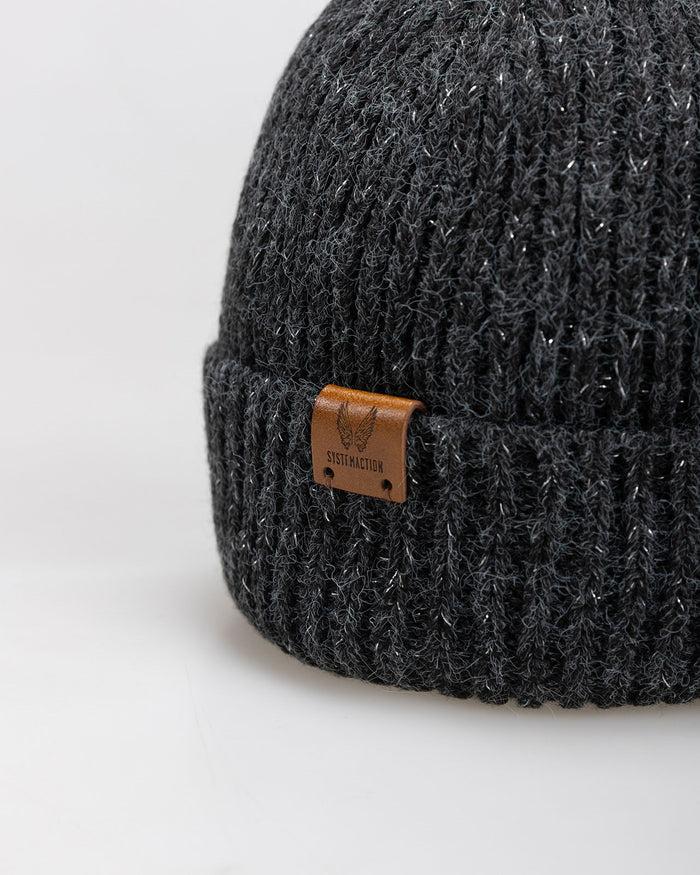 system action Gorro de punto con aranés acabado vuelta girada Oferta especial de fábrica