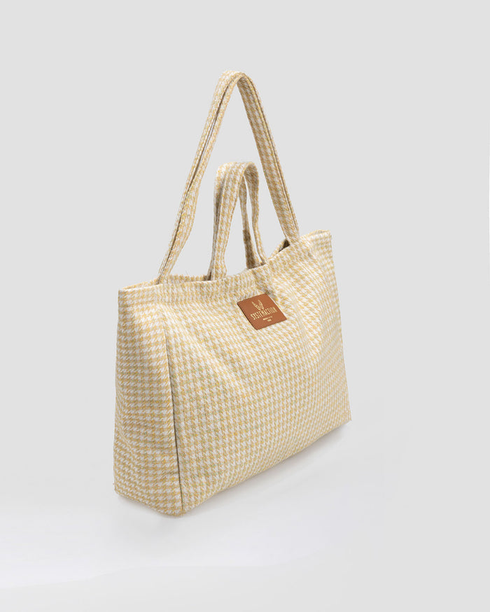 system action Bolso shopper pata de gallo Libre de impuestos