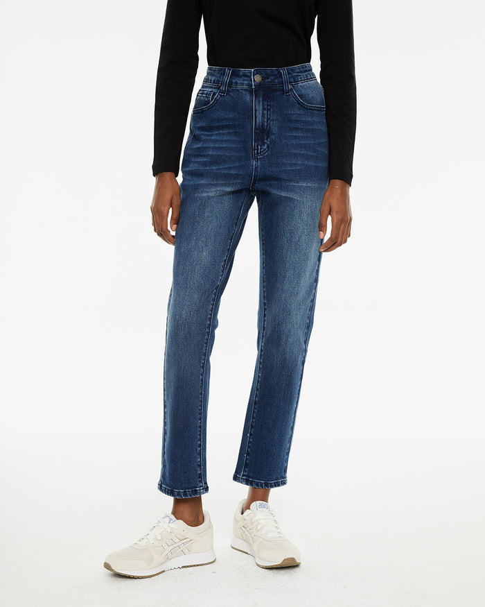 system action Jeans slim fit tiro medio cierre cremallera y botón Ofertas