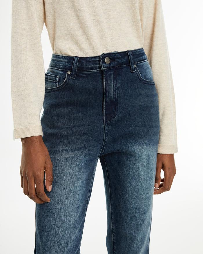 system action Jeans acampanados de tiro medio con bolsillos delanteros Rebajas de fábrica