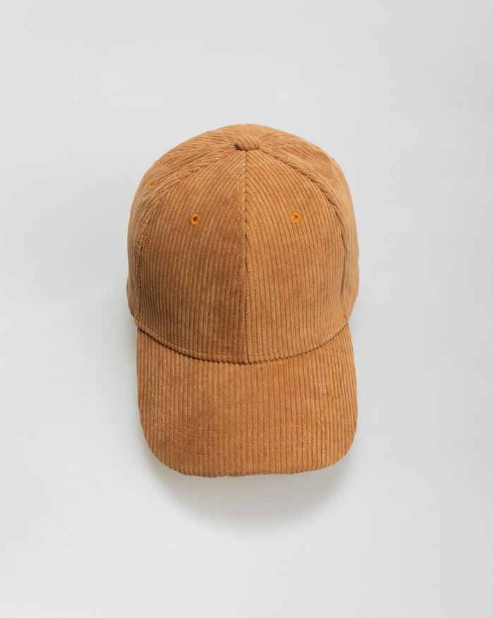 system action Gorra camel de pana ajustable Oferta especial de fábrica