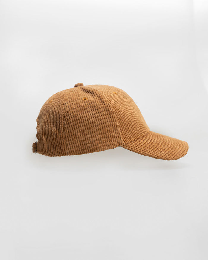 system action Gorra camel de pana ajustable Oferta especial de fábrica
