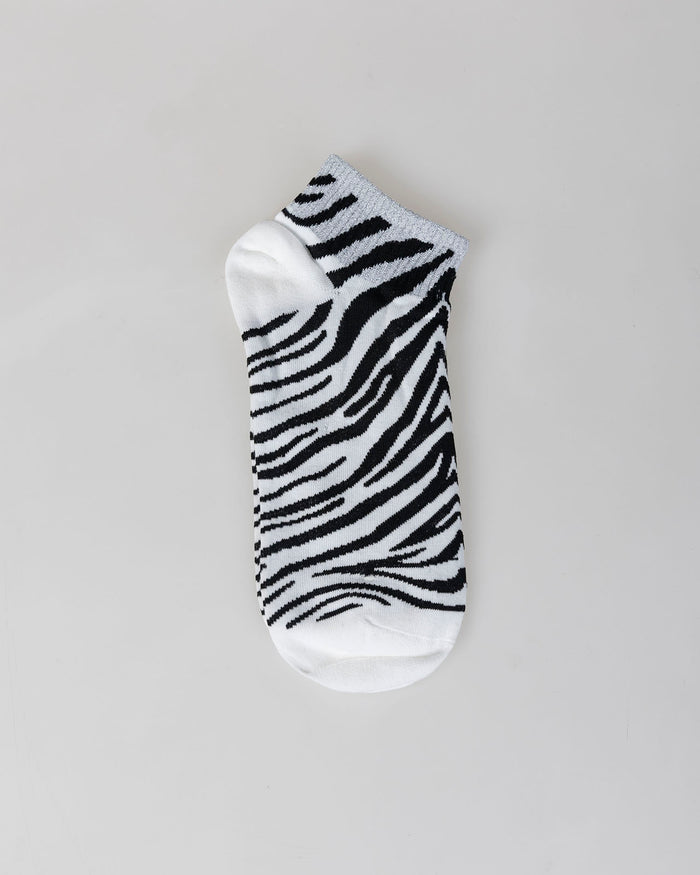 system action Calcetines animal print cebra