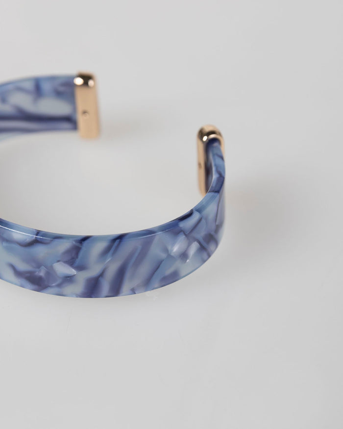 system action Brazalete rígido bicolor Última moda