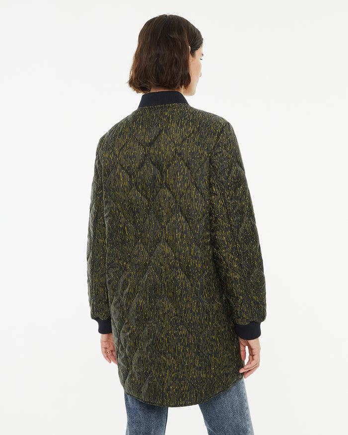 system action Anorak midi acolchado estampado Envío gratis