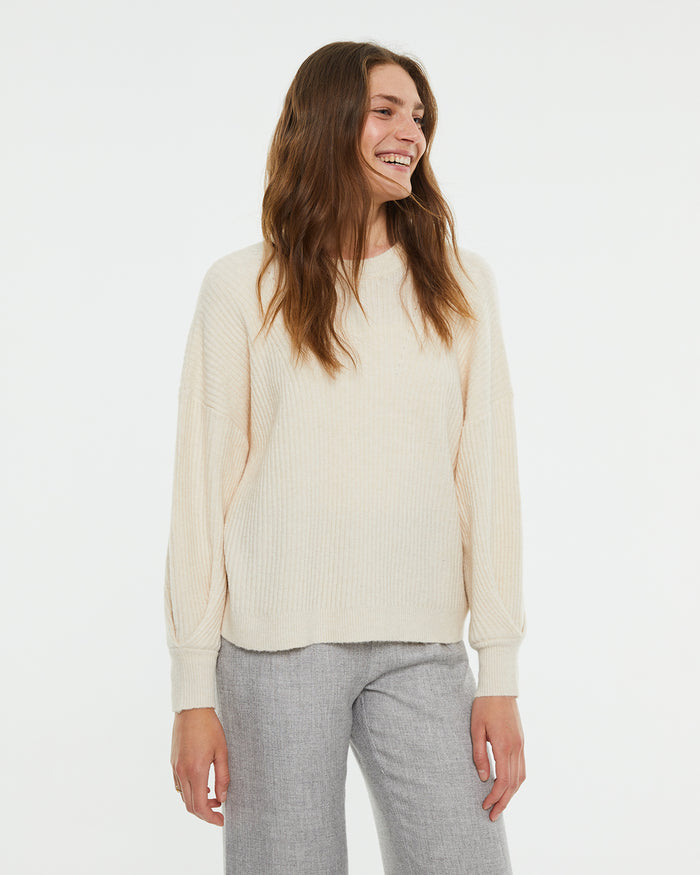 system action Jersey oversize manga larga abullonada