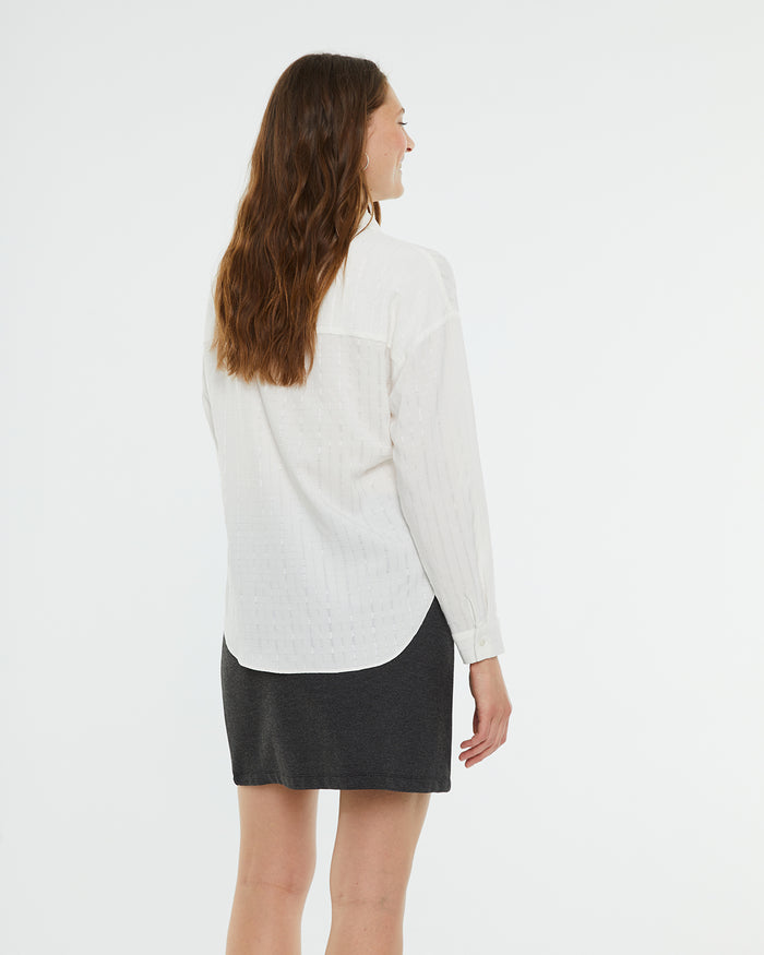 system action Camisa básica con bolsillo delantero plastrón Grandes ahorros