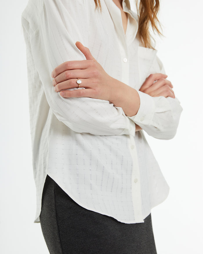system action Camisa básica con bolsillo delantero plastrón Grandes ahorros