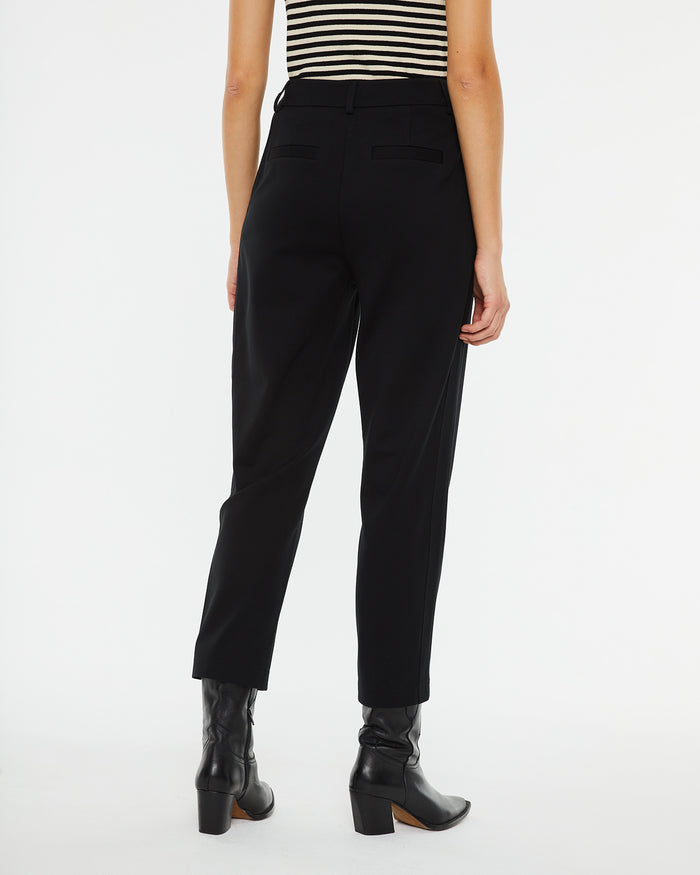 system action Pantalón recto negro confort Precio ultrabajo