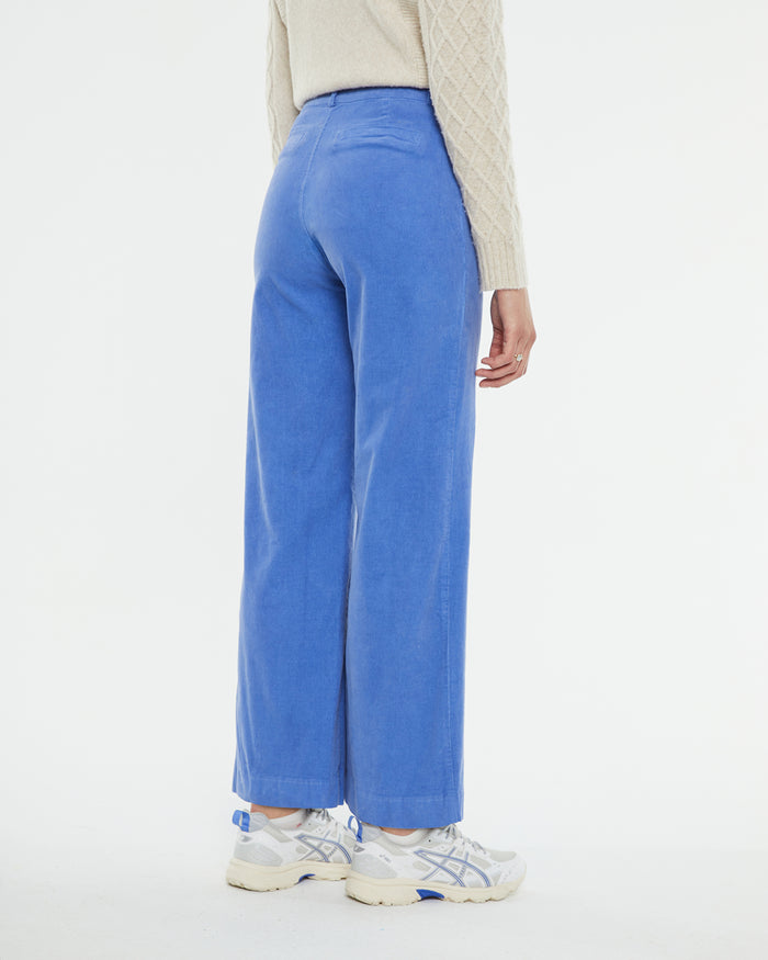 system action Pantalón largo de pata ancha tejido micropana elástica Rebajas baratas