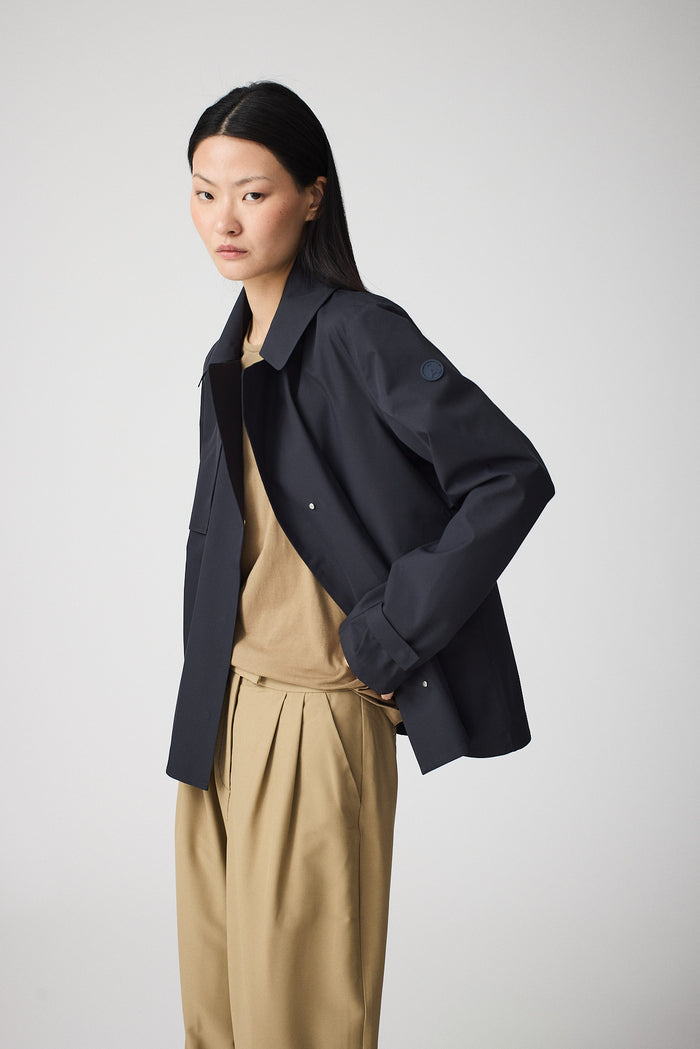 tantä rainwear Niwl Dark Navy Rebajas online