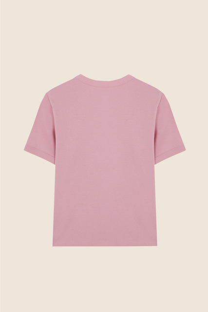 teresa helbig CAMISETA MANGA CORTA ROSA Oferta especial de fábrica