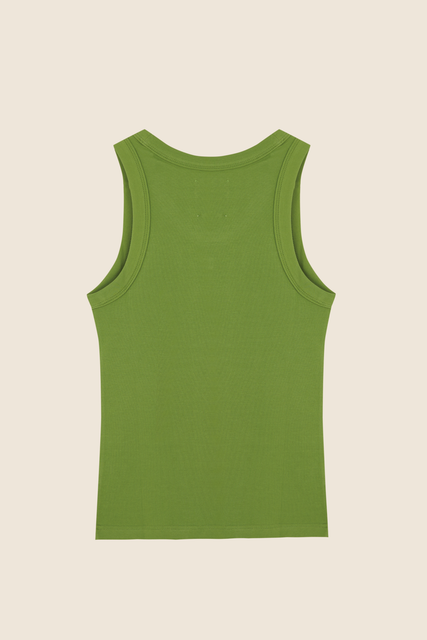 teresa helbig TANK TOP VERDE Superdescuento