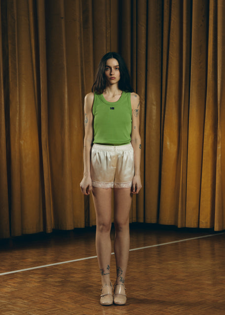 teresa helbig TANK TOP VERDE Superdescuento