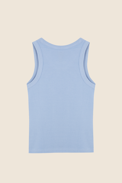 teresa helbig TANK TOP AZUL Precios de Black Friday