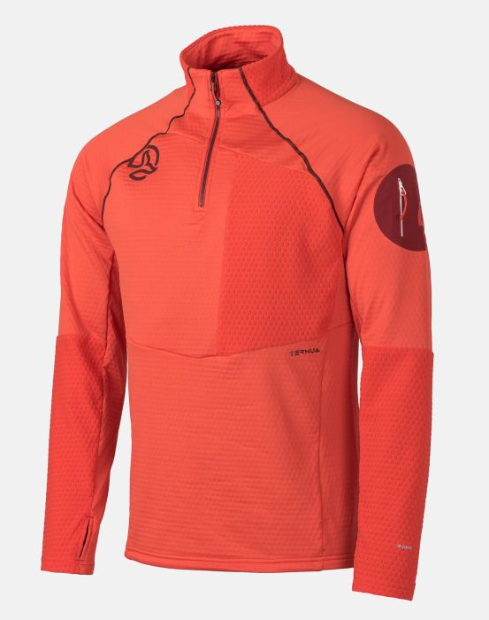 ternua CAMISETA RAGGER 1/2 ZIP M