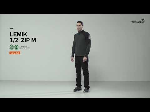 ternua CAMISETA LEMIK 1/2 ZIP M En oferta