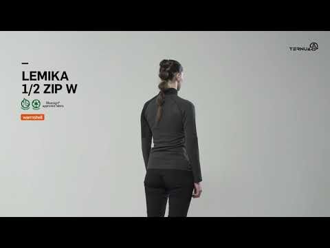 ternua CAMISETA LEMIKA 1/2 ZIP W Ofertas especiales