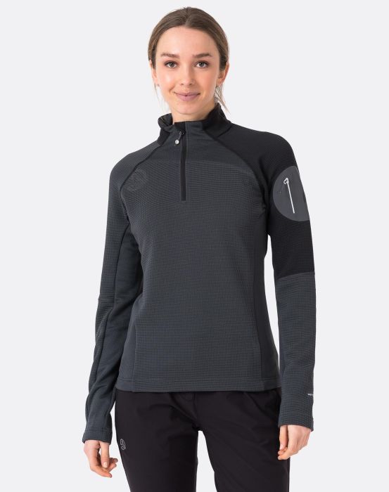 ternua CAMISETA LEMIKA 1/2 ZIP W Grandes ahorros