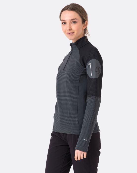 ternua CAMISETA LEMIKA 1/2 ZIP W Grandes ahorros
