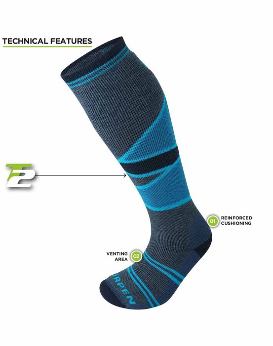 ternua CALCETÍN T2 SKI MID ECO WOMAN Precios de Black Friday