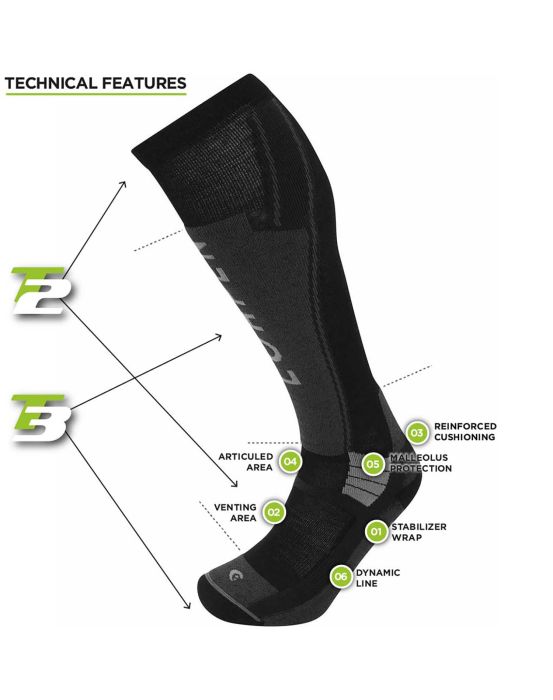 ternua CALCETÍN T3 SKI LIGHT ECO MAN Descuentos del mes