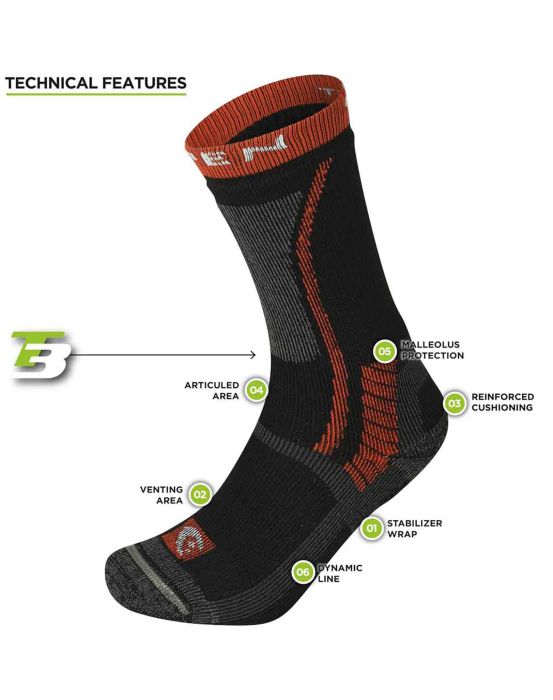 ternua CALCETÍN T3 ALL SEASON TREKKER ECO UNISEX Ofertas especiales