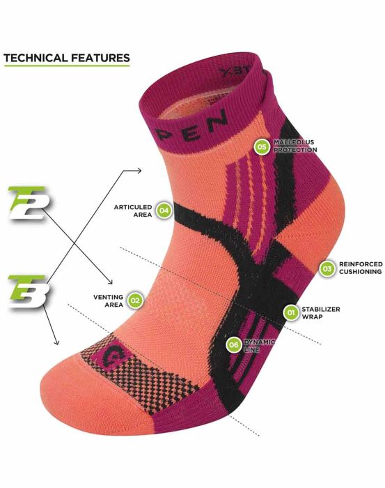 ternua CALCETÍN T3 TRAIL RUNNING PADDED ECO WOMAN Rebajas de fin de temporada