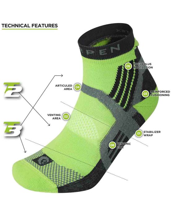 ternua CALCETÍN T3 TRAIL RUNNING PADDED ECO MAN Devoluciones gratuitas