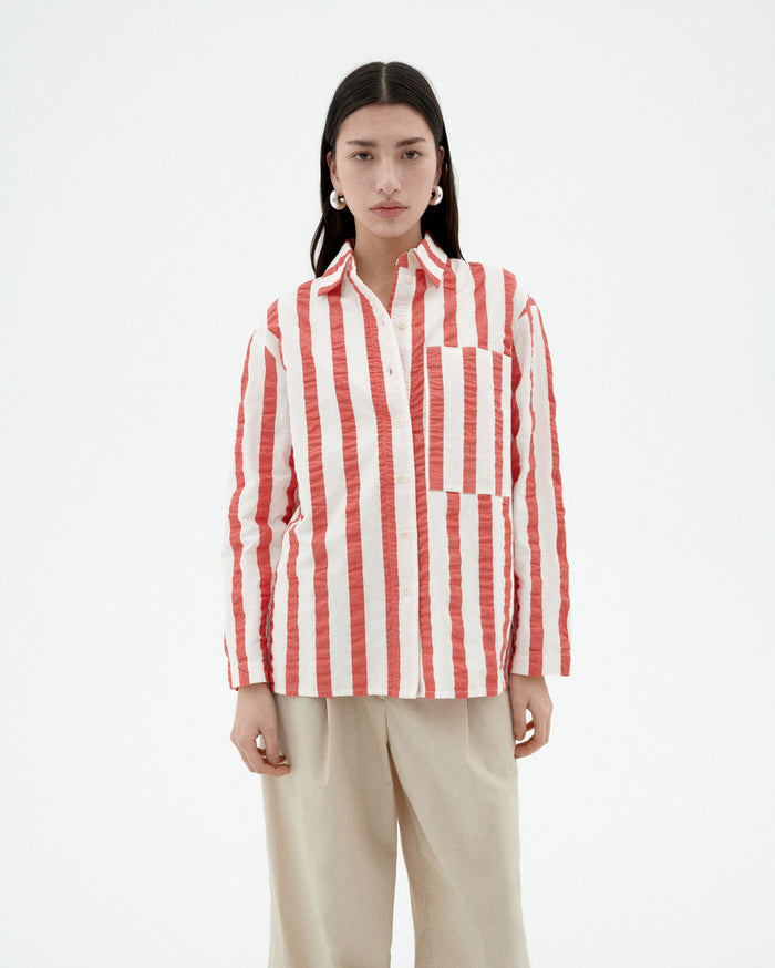﻿thinking mu Blusa rayas rojas Marcelle
