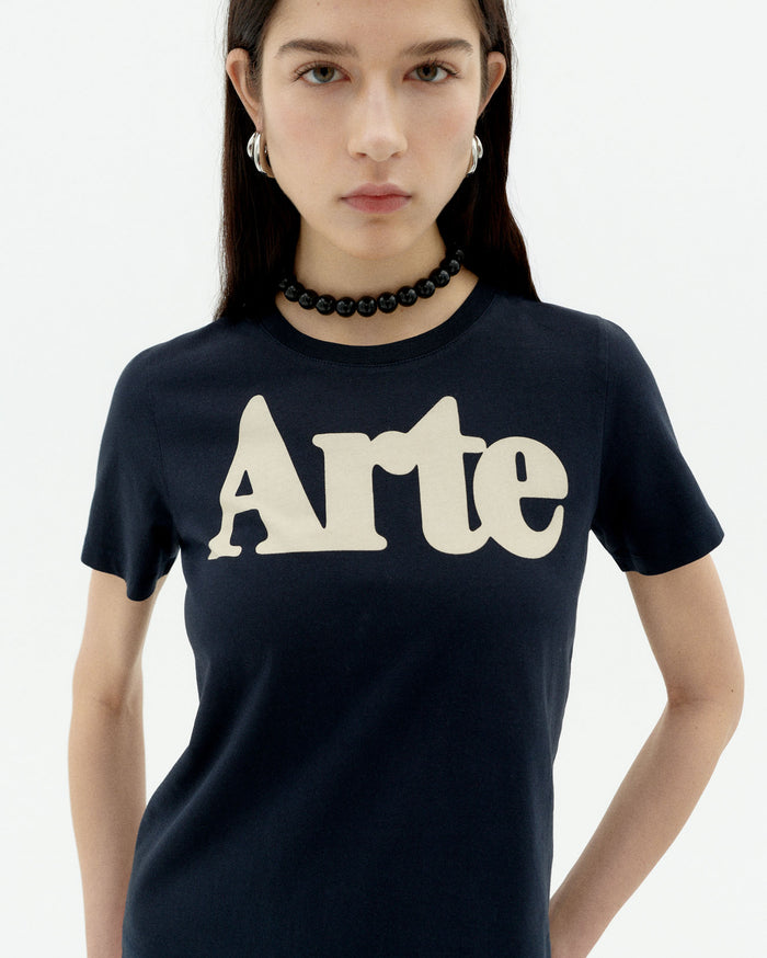 thinking mu Camiseta navy arte Ida Promoción trimestral