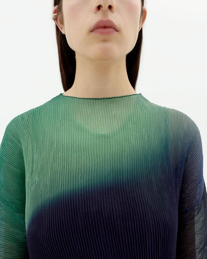thinking mu Vestido verde Niki Superdescuento