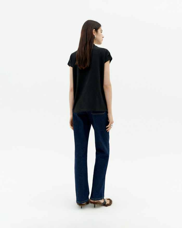 thinking mu Camiseta negra art love Volta Grandes descuentos