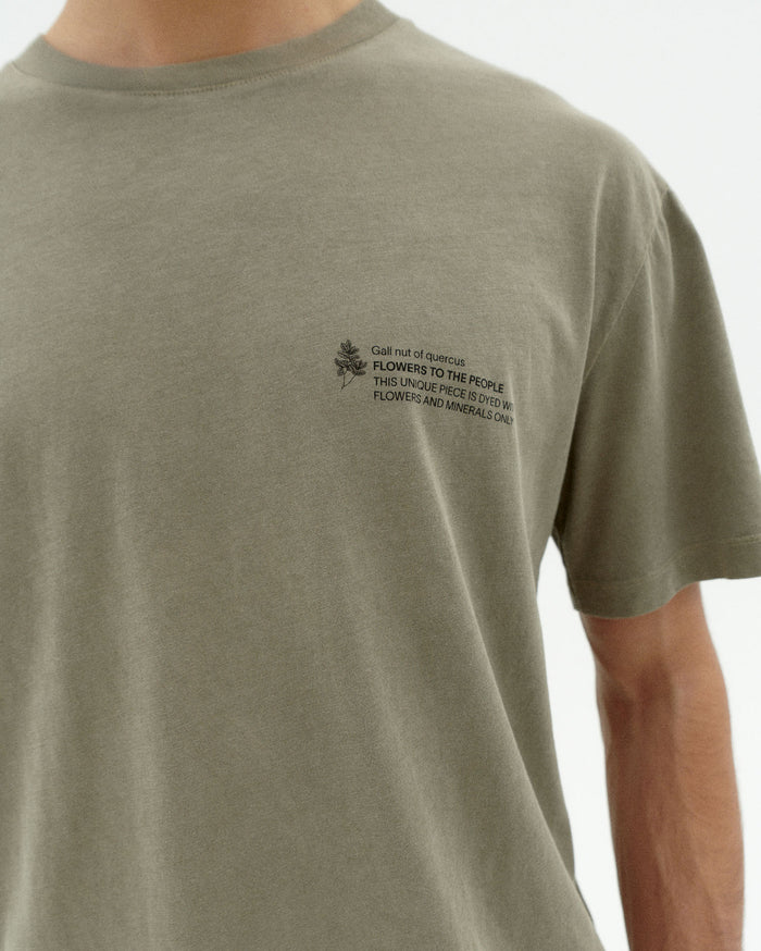 thinking mu Camiseta Nut tinte natural unisex Oferta exclusiva