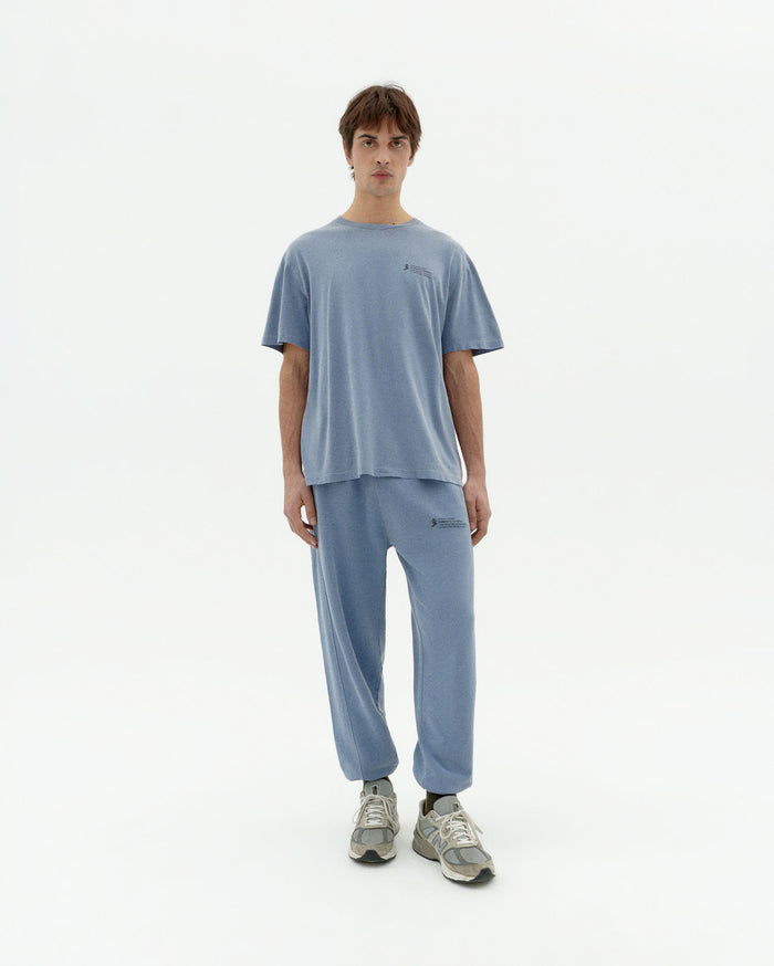 thinking mu Camiseta Indigo tinte natural unisex Descuento por venta flash