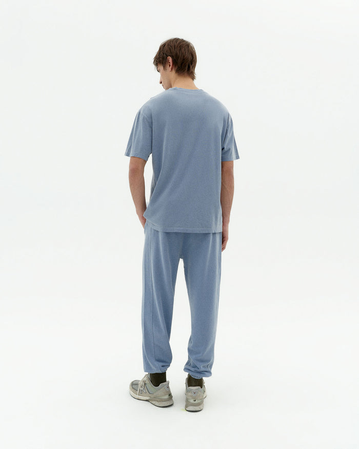 thinking mu Camiseta Indigo tinte natural unisex Descuento por venta flash