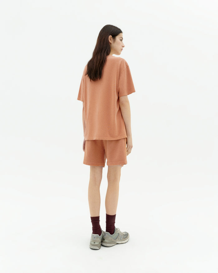 thinking mu Camiseta Achiote tinte natural unisex Ofertas de temporada